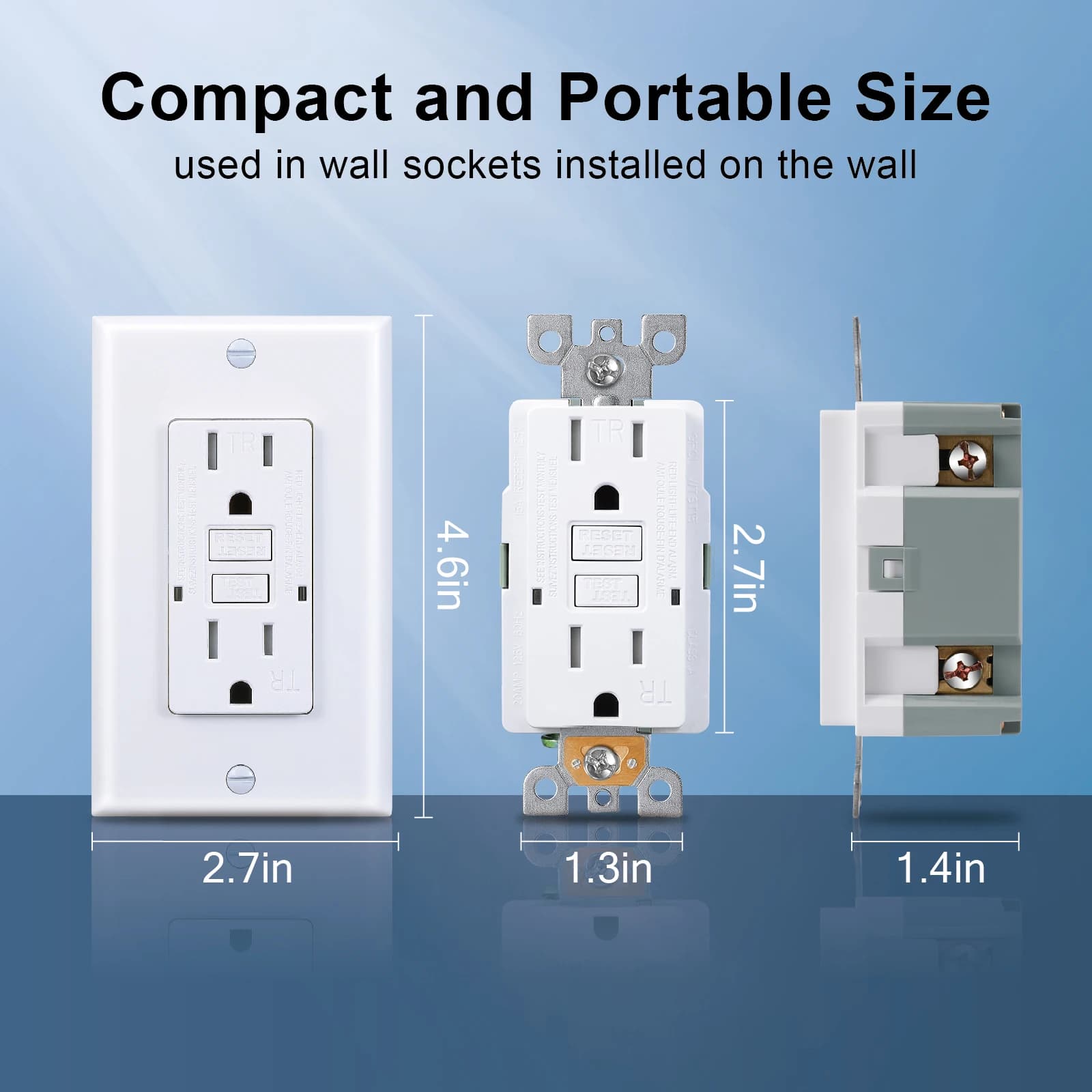 GFCI Ground Fault Receptacle 20A Weather Resistant