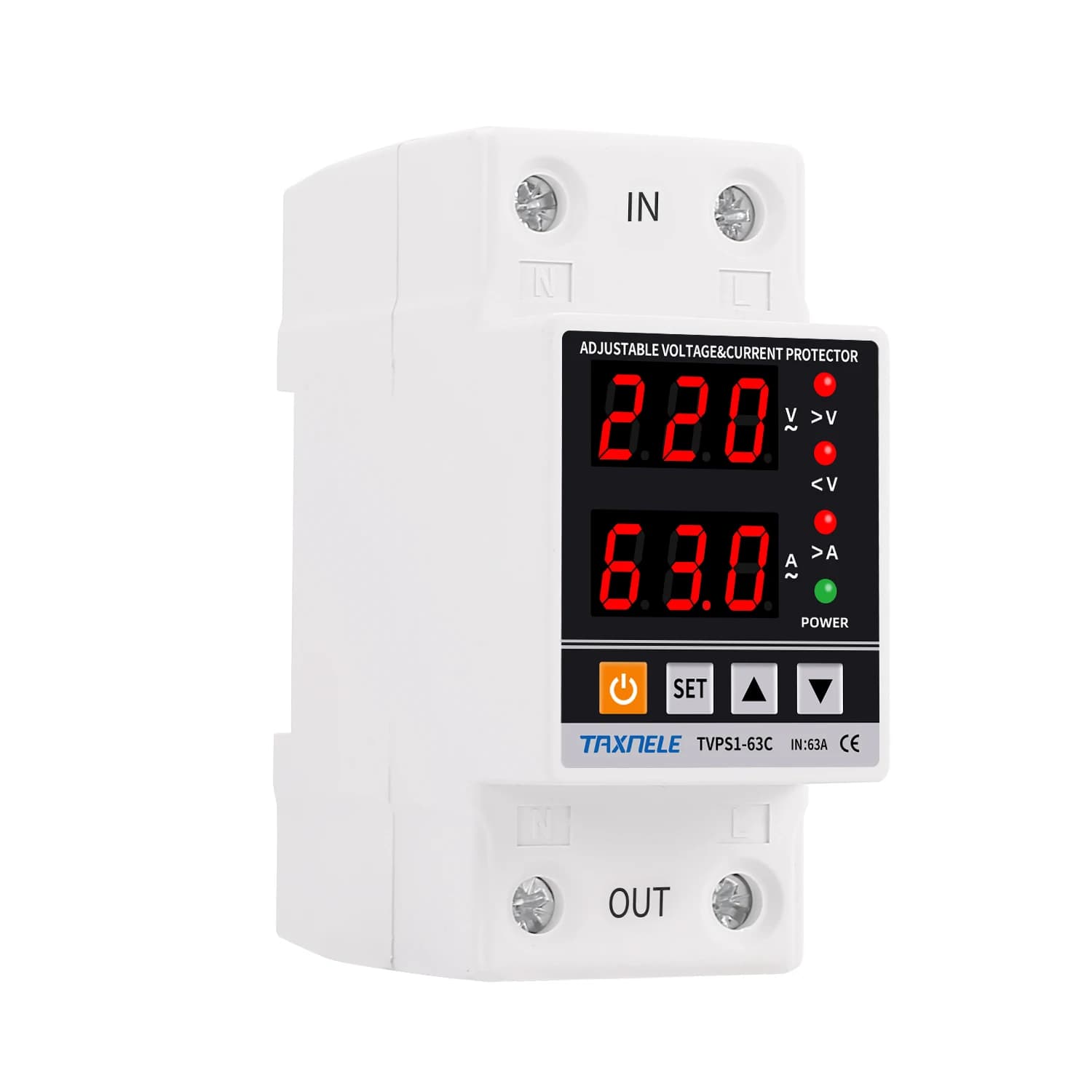 Whole-House Surge Protector Panel Mount