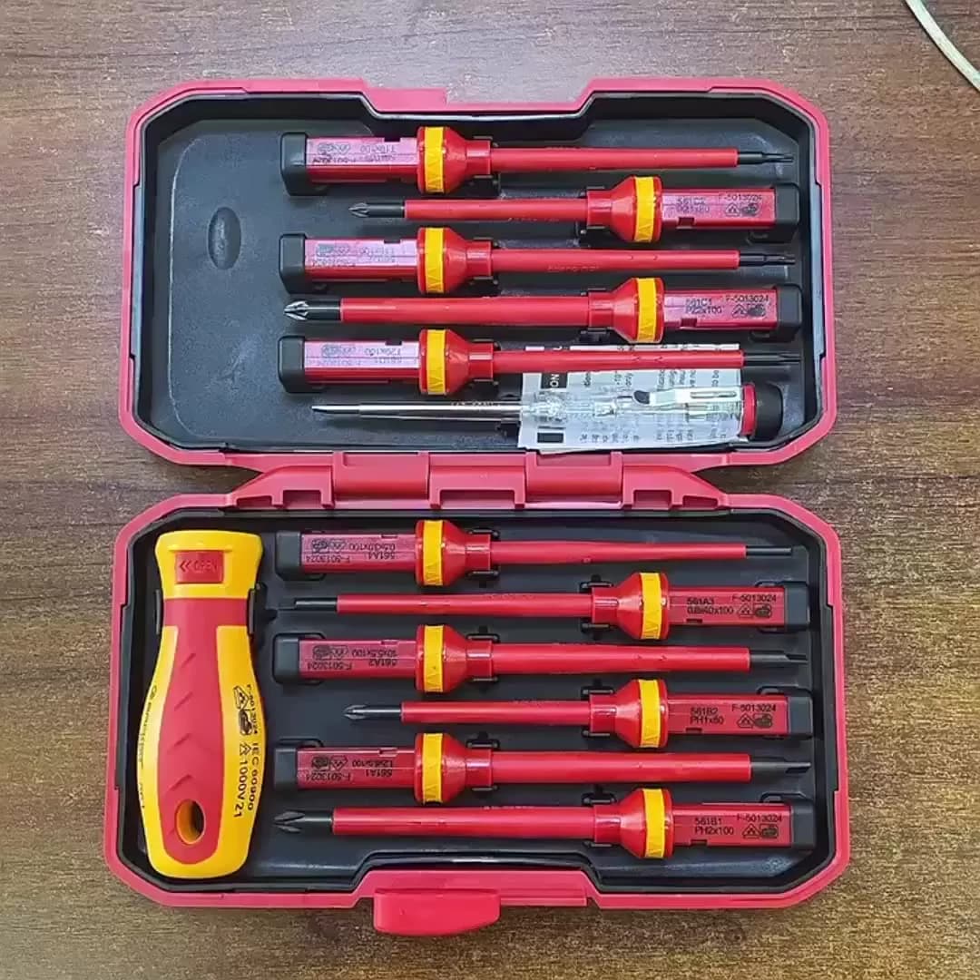 Insulated Screwdriver Set 1000V (8-Piece)